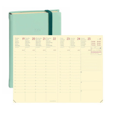 Agenda Quo Vadis AFFAIRES PRESTIGE - 10 x 15 cm - 1 week op 2 pagina's - Silk