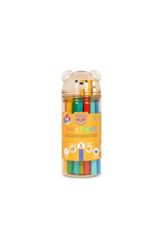 Crayons de couleur Legami TEDDY FRIENDS - étui de 24