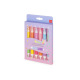LEGAMI pastel markeerstiften met dubbele punt - doos van 6