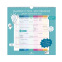 Calendrier Oberthur mural mensuel BIEN S'ORGANISER - 30 x 30 cm