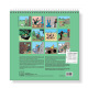 Maandelijkse muurkalender TINTIN - 30 x 30 cm