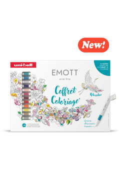 Feutre Uni-ball EMOTT - pointe extra-fine