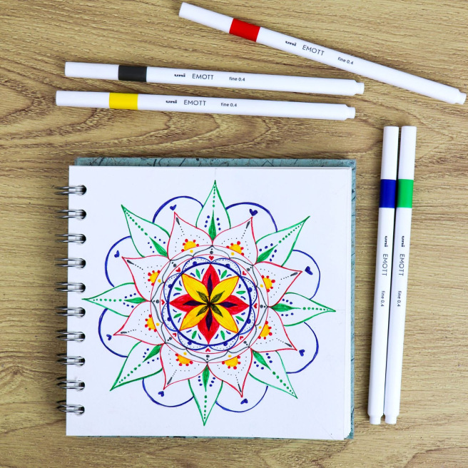 Feutre Uni-ball EMOTT - pointe extra-fine Feutre Uni-ball EMOTT - pointe extra-fine