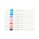 Feutre Uni-ball EMOTT - pointe extra-fine