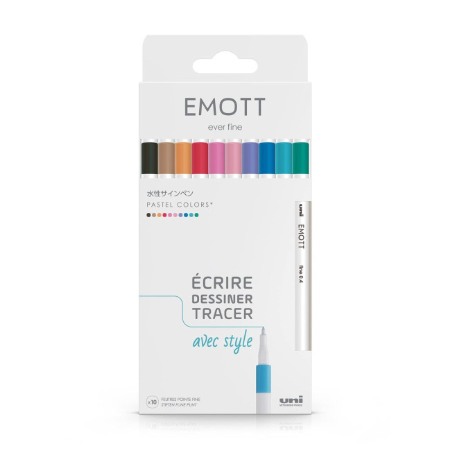 Uni-ball EMOTT viltstift - extra fijne punt Uni-ball EMOTT viltstift - extra fijne punt