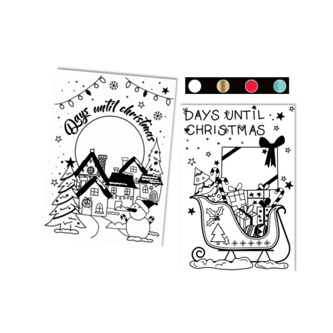 Set van 4 Uni-ball CHALK-krijtmarkers