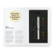 Set Lamy SAFARI stylo-plume All White + stylo-plume All Black + bagues de couleur