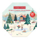 Calendrier de l'Avent couronne Yankee Candle APRES SKI COLLECTION