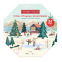 Calendrier de l'Avent couronne Yankee Candle APRES SKI COLLECTION