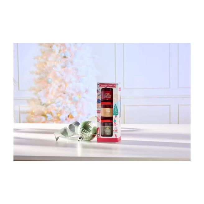 Bougie votive Yankee Candle CHRISTMAS CLASSICS - coffret de 3