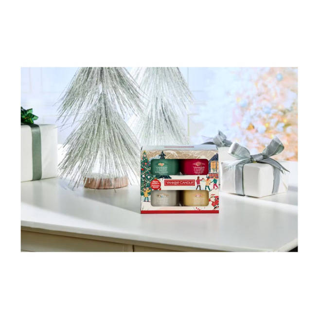 Bougie votive Yankee Candle APRES-SKI COLLECTION - coffret de 4