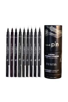 Coffret cadeau de feutres calibrés Uni-ball PIN