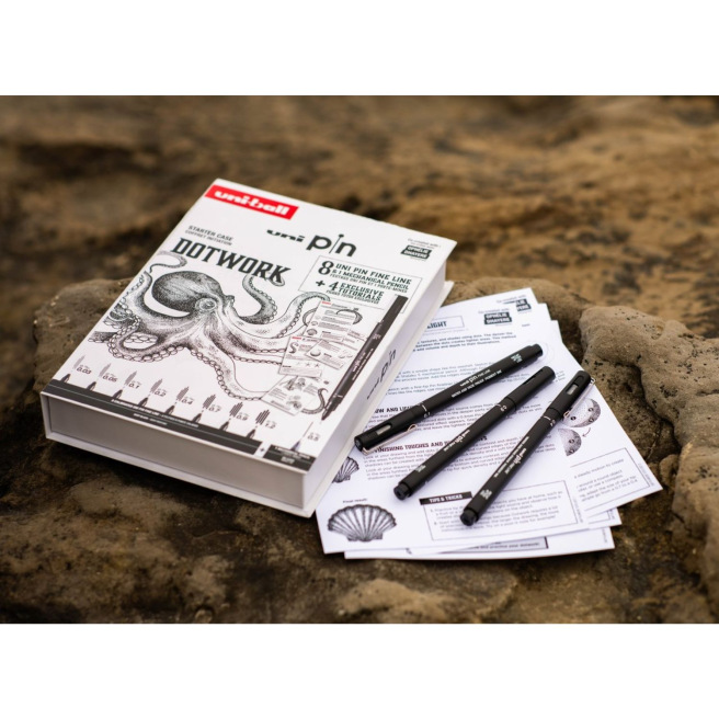 Coffret cadeau de feutres calibrés Uni-ball PIN