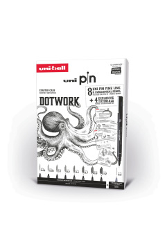 Coffret cadeau de feutres calibrés Uni-ball PIN