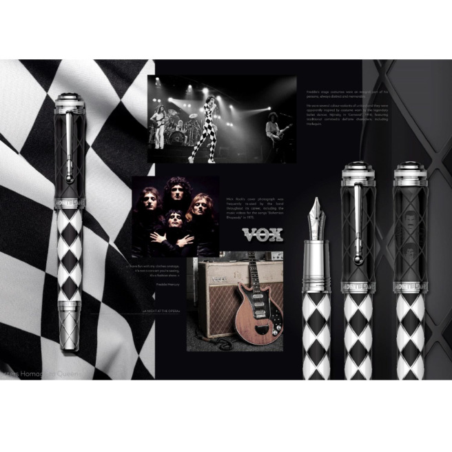 Montblanc Great Characters pen ter ere van QUEEN - gelimiteerde editie 1975