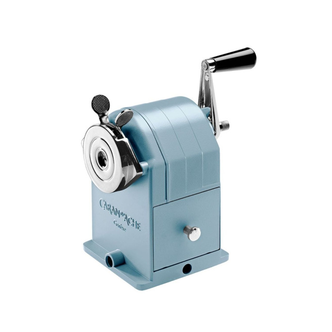 Caran d'ache Krukas Puntenslijper - metaal - speciale editie ALPINE FROST