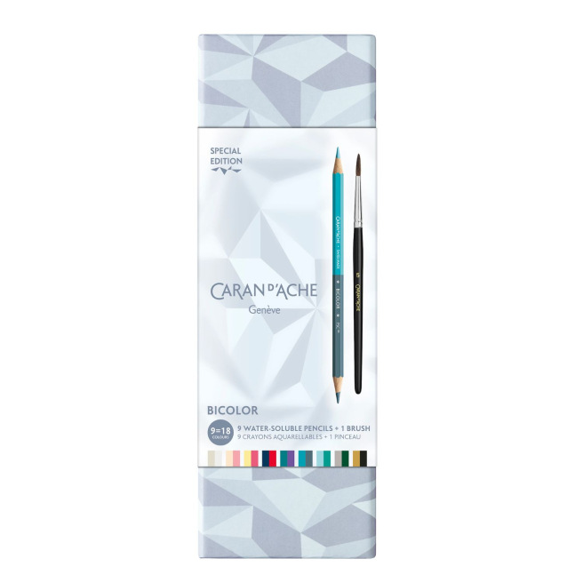 Caran d'Ache kleurpotloden set speciale editie ALPINE FROST