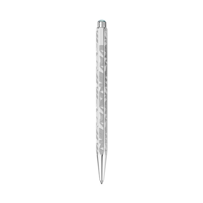 Balpen Caran d'Ache ECRIDOR - speciale editie ALPINE FROST met lederen etui
