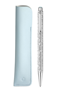 Balpen Caran d'Ache ECRIDOR - speciale editie ALPINE FROST met lederen etui