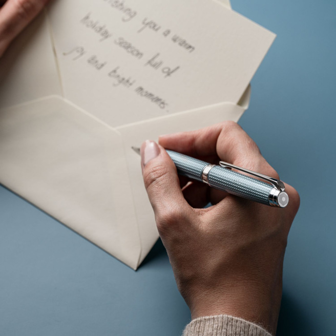 Stylo-bille Caran d'Ache LÉMAN - édition spéciale ALPINE FROST