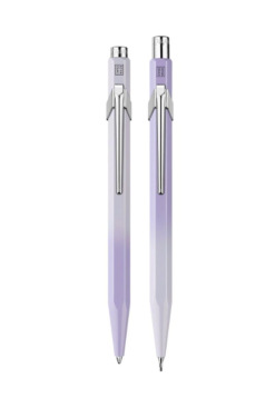 Set balpen + vulpotlood Caran d'Ache 849 BLOOMING LAVENDER - gelimiteerde editie
