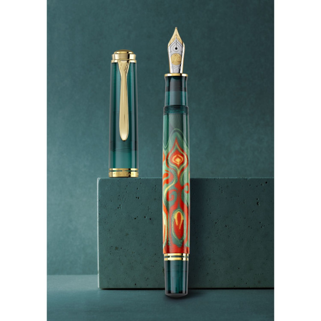 Stylo Pelikan SOUVERAN 600 ART COLLECTION RUDI ROTHER - édition spéciale - stylo-plume M