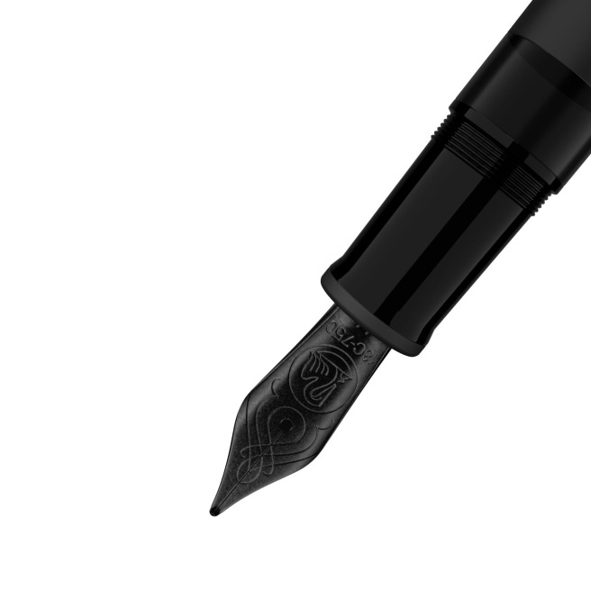Stylo Pelikan SOUVERAN 809 BLACK MATT - édition spéciale - stylo-plume - plume M