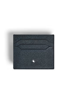 Montblanc SARTORIAL lederen kaarthouder - 6 kaarten - fauve