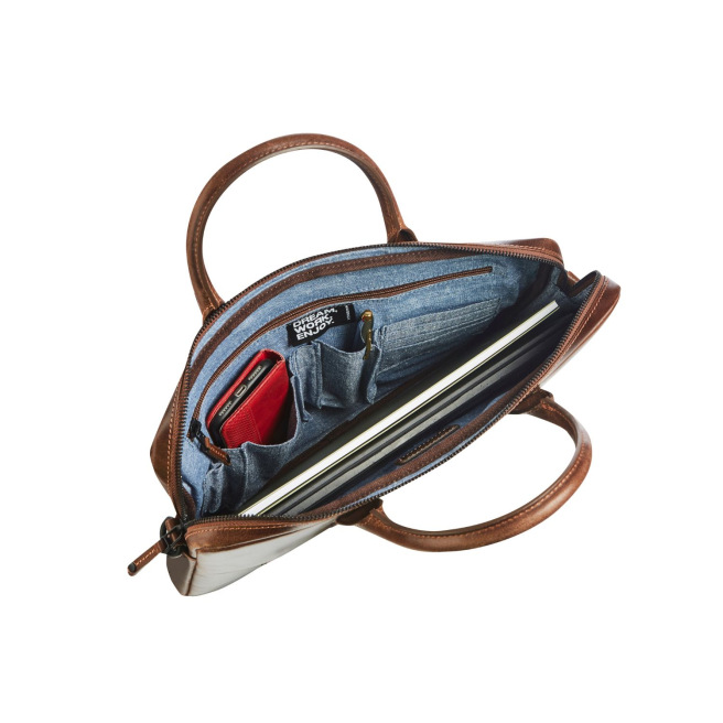 Mallette cuir Maverick THE ORIGINAL pour ordinateur