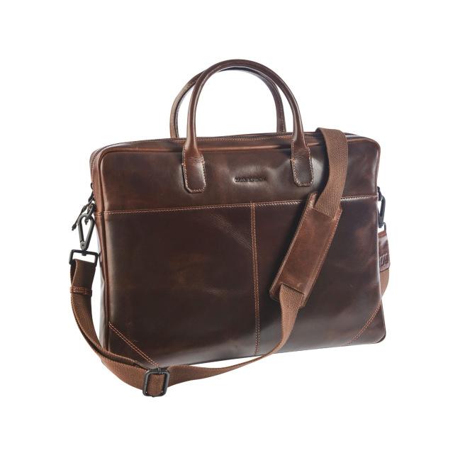 Mallette cuir Maverick THE ORIGINAL pour ordinateur