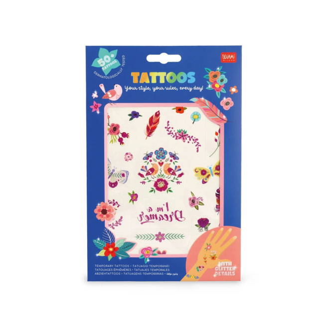 Tijdelijke tatoeages LEGAMI Tattoos