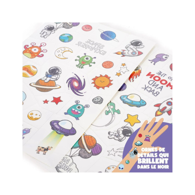 Tatouages éphémères LEGAMI Tattoos