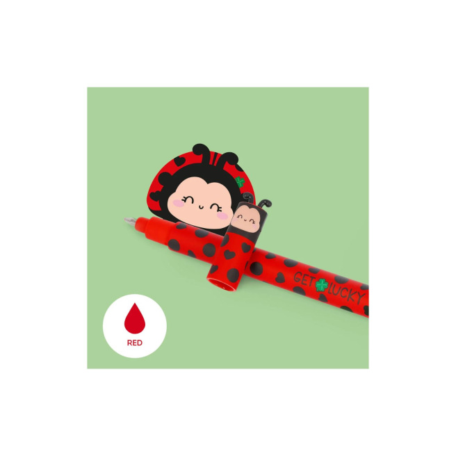 Stylo à encre gel effaçable Legami