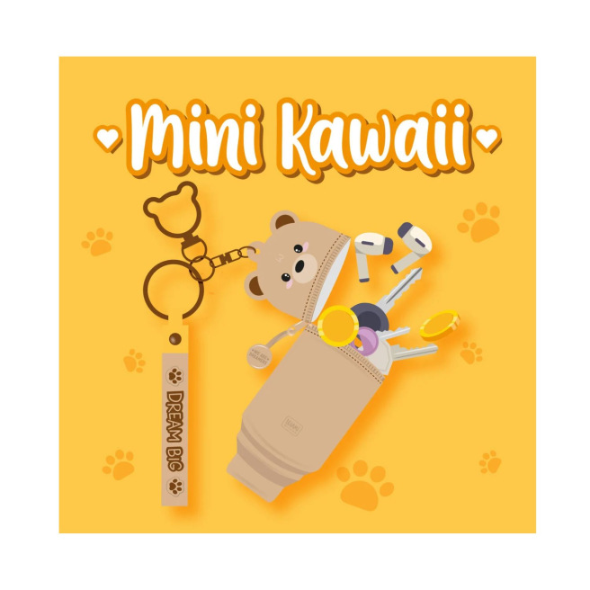 Legami MINI KAWAII alles-in-één sleutelhanger