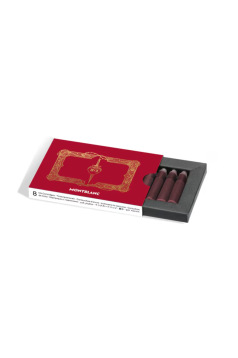 Montblanc Meisterstück ROMEO EN JULIA inktcartridges - verona rood - doos van 8