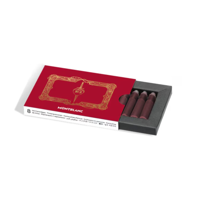 Montblanc Meisterstück ROMEO EN JULIA inktcartridges - verona rood - doos van 8