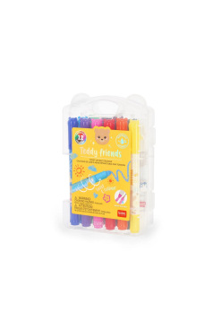 Legami TEDDY FRIENDS waskrijtjes - doosje van 12