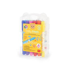 Legami TEDDY FRIENDS waskrijtjes - doosje van 12
