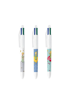 Stylo-bille BIC 4 COULEURS PETIT PRINCE - 1 stylo-bille