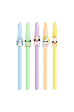 BIC CRISTAL PASTEL FIGURINES balpen - medium punt