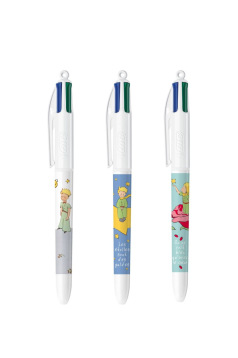 BIC 4 KLEUREN KLEINE PRINS BALPEN - 1 balpen
