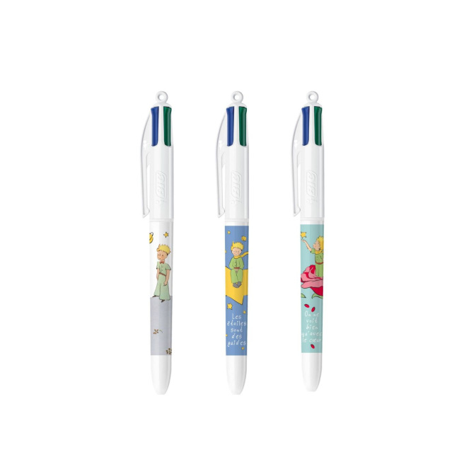 BIC 4 KLEUREN KLEINE PRINS BALPEN - 1 balpen