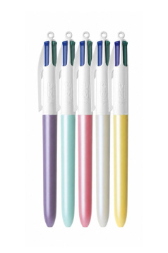 BIC 4 KLEUREN PEARL balpen - 1 balpen
