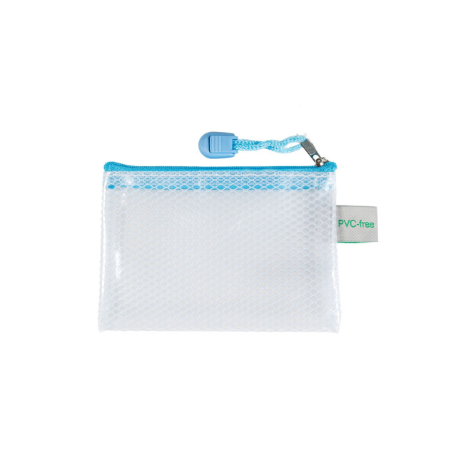 FolderSys PASTEL hoesje van versterkt plastic - ritssluiting