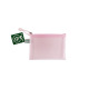 Pochette FolderSys PASTEL en plastique renforcé - fermeture à tirette
