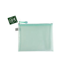 FolderSys PASTEL hoesje van versterkt plastic - ritssluiting