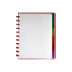 Cahier ATOMA avec intercalaires et pochettes - A4+