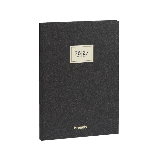 Agenda scolaire Brepols WEEKLY NOTEBOOK 16 MOIS - 14,8 x 21 cm - 1 semaine par page + notes