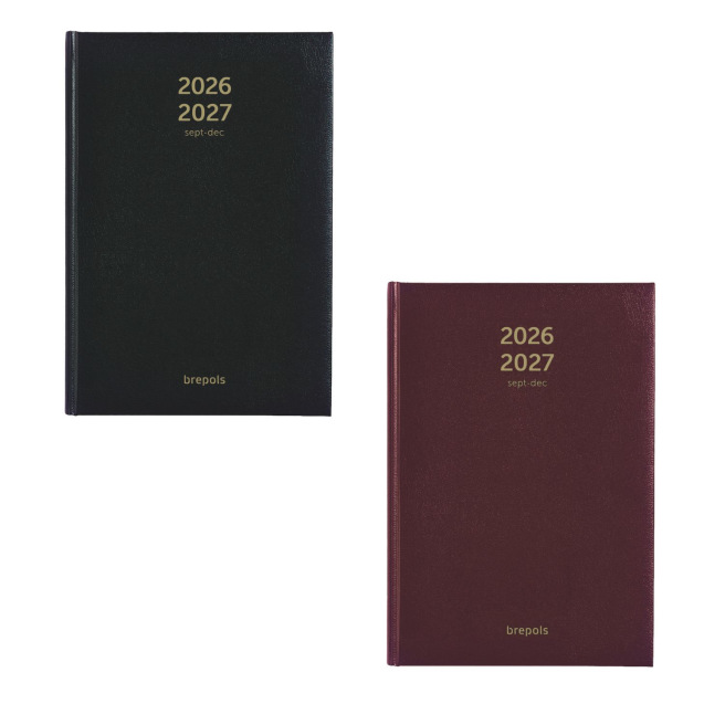 Brepols BRETIME Schoolagenda 16 MAANDEN - 14,8 x 21 cm - 1 week op 2 pagina's