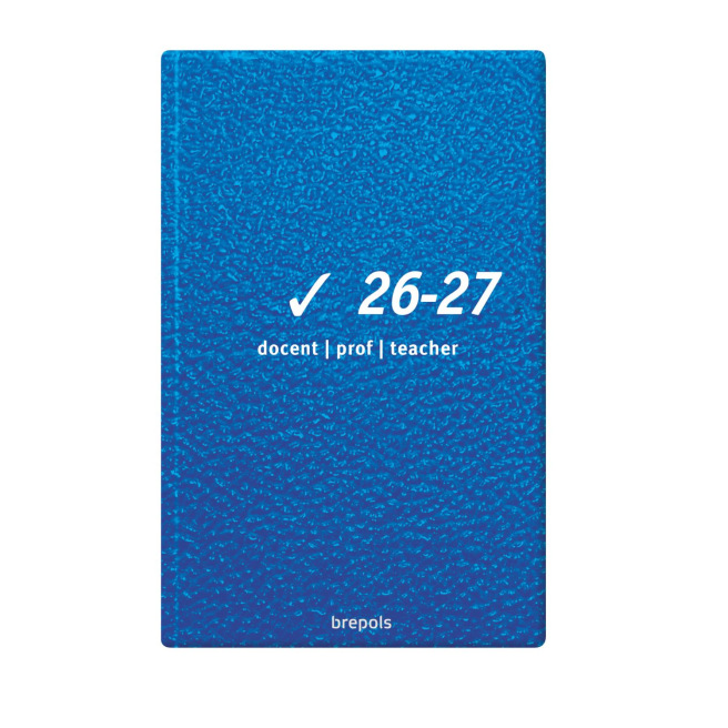 Agenda scolaire Brepols PROF - 9 X 16 cm - 1 semaine sur 2 pages